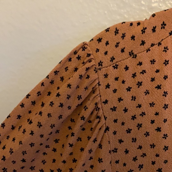 Rust wrap up mini dress from LA hearts | PacSun M - Picture 4 of 5